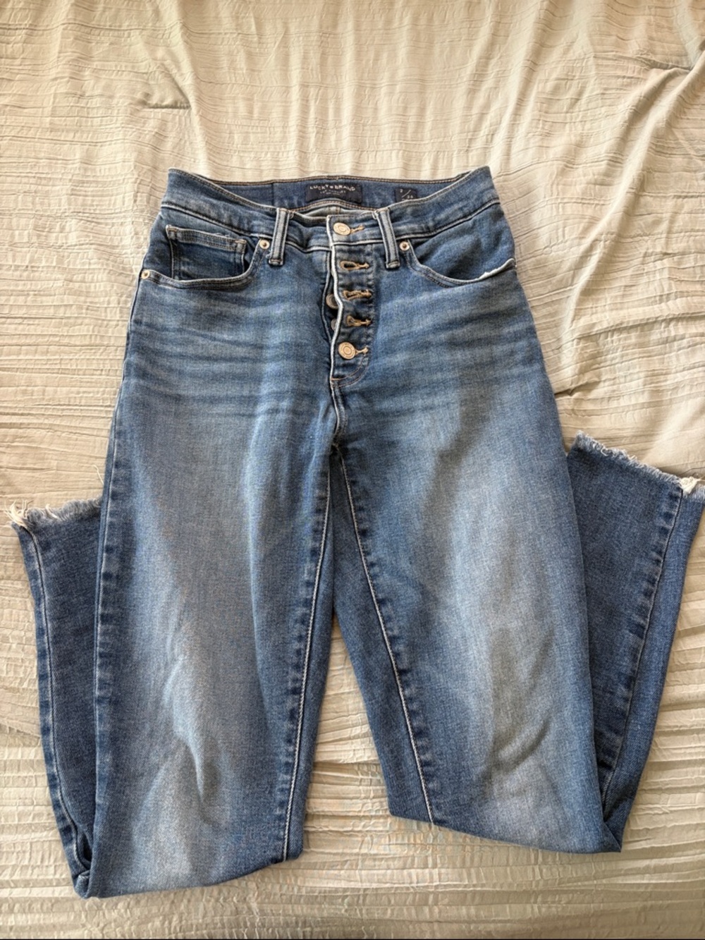 Lucky Brand High Rise Skinny Bridgette jeans